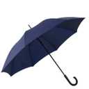 Large Stick Umbrella Windproof Automatic Open 50 Inch Umbrella with Hook Handle,Over Sized J Handle Umbrellas for Men and Women,Windproof Unbreakable Stick Rain Golf Umbrella, navy Blue 