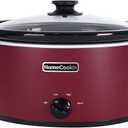Crockpot Manual 8-Quart Slow Cooker Black