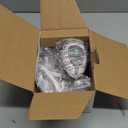 BEAUTURAL Mini Travel Steam Iron for Clothes with Dual Voltage, Temperature Control, Non-Stick Soleplate and Cord Storage, Ideal for Sewing, Quilting and Handcraft (White)