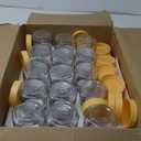 30 Pack 8oz Mason Jars with Lids,Half Pint Canning Jars,Small Glass Canning Jars,Samll Mason Jars for Jam, Honey,Candy,Spice