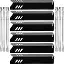 Anrain GR2205723-OG-00 Grill Plates Compatible with Outdoor Gourmet Grill Parts 6 Burner, GR2323101-OG-00 Grill Parts for Outdoor Gourmet 6 Burner Grill Parts, Replacement for GR2205720-OG-00, 162193