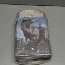 Funrous Dinosaur Gift Party Favor Dino Treat Bags Dinosaur Paper Goodie Bags with Handles Dino Candy Goodie Paper Package for Kids' Birthday Decorations Party Supplies, 8.7 x 6.3 x 3.2 Inch (36 Pcs)