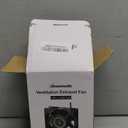 DEWENWILS 2 Pack 120V AC Fan, Waterproof Exhaust Fan 120mm, 18W 2850RPM 90CFM, DIY Cooling Fan for Refrigerator, Computer Case, Compressor Engine, Generator, UL Listed