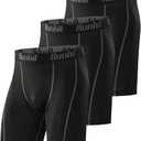 Runhit Compression Shorts Men Underwear Spandex Running Shorts Workout Athletic