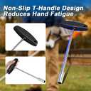 8" 8mm T-Handle Socket Wrench Compatible with Stihl Chainsaws Brushcutters Blowers and Hedge Trimmers Replace#: 5910 890 2420 5910-890-2420 59108902420