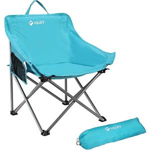 Blue Folding Yard Chair