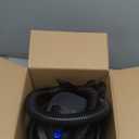 Koblenz WD-2L Portable Wet Dry Vacuum, 2-Gallon 2 PHP Suction Plus Blower Vacuum Cleaner for Liquids, Dust, Pet Hairs, 10' Reach, Ideal for Home, Car, Garage, Shop, Accessories Included, Blue/Black