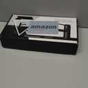 JONKEAN Pull Out Bathroom Faucet 1 Hole, Square Single Handle Bathroom Sink Faucets, Single Hole Bathroom Faucet with Pull Down Sprayer, Modern RV Lavatory Vanity Faucet (Brushed Nickel, Regular)