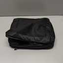 BAGAIL 4 Set/6 Set/8 Set Compression Packing Cubes Travel Accessories Expandable Packing Organizers (Square Mesh, 05-Jet Black)