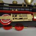 Hot Bee Train Toys Train Steam Locomotive Engine Toy, Smoke, Lights & Sounds, for 3 4 5 6 7+ Year Old Kids, Classic 