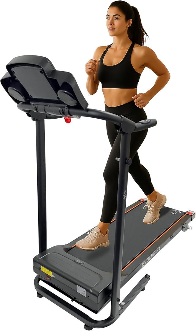 Treadmill for Home, Bluetooth, Speaker, USB Port, AUX - Under Desk Treadmill for Home & Office | Remote Control, Bluetooth Speaker, LED Display