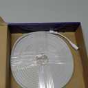 iNextStation 12V White LED Strip Lights 16.4FT/5M, IP65 Waterproof Silicone Neon Light Strip, Flexible Led Rope Lights for DIY, Cuttable, LED Light Strip for Bedroom, Indoor, Outdoor(with Plug)