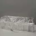 FEMELI Belt Organizer, Acrylic 7 Compartments Container Storage Holder, Clear Display Case for Closet Tie and Bow Tie