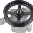 20-2403 Power Steering Pump with Pulley Replacement for Chevy Traverse GMC Acadia Buick Enclave Saturn Outlook 3.6L 2007-2017 96-2403 20954812