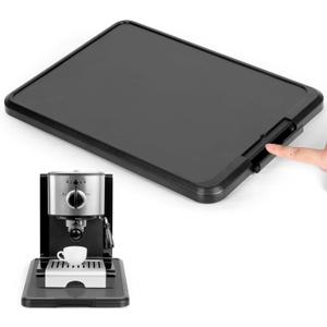 Appliance Sliding Tray, Kitchen Coffee Maker Sliding Caddy with Rolling Wheels for Countertop Coffee Maker Kitchen Aid Mixer Blenders and Air Fryer(16.1"W x11.8"D)