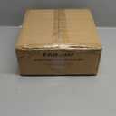 Motion Sensor Outdoor Ceiling Light with Remote, Dusk to Dawn Flush Mount Porch Light with 4 Modes, Close to Ceiling Light Fixture 2 LED Bulbs Included for Patio/Garage/Hallway