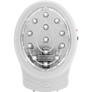 Oumefar 2W AC 110-240V Rechargeable Home Emergency Light 13 Outdoor Automatic LED Light Super Bright for Home or Emergence(US Plug)