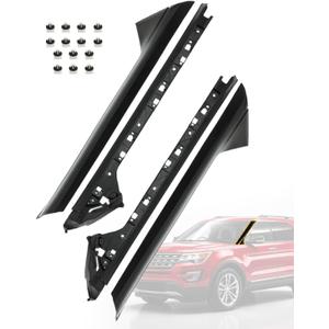 Windshield Trim Molding A-Pillar Fit for 11-19 Ford Explorer BB5Z7803145AA
