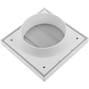 Homoyoyo Portable Wall Vent Kit Rainproof and Windproof Hood Floor Vents for Home