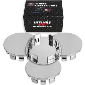 62MM 2.4 Inch Wheel Center Caps Rim Wheel Center Hub Caps, Pack of 4 Chrome