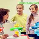30 Packs Airplane Mini Pop Fidget, Autism Sensory Birthday Birthday Party Favors Gifts for School Classroom, Adult and Kids