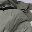 Bedsure Oversized Queen Comforter Set, Dark Green Soft Prewashed Bedding for All Seasons, 3 Pieces GentleSoft Bed Set, 1 Lightweight Comforter (98"x98") and 2 Pillowcases (20"x26")