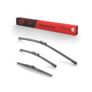 3 Wipers 26"/16"/14" Silicone Windshield Wiper Blades Replacement for Toyota C-HR 2021 2020 2019 2018 2017 (Pack of 3)26inch 16inch Front Wiper Blades with 14 inch Rear Wiper Blade Set,Top Lock 3 Wipers 26"/16"/14" Silicone Windshield Wiper Blades Replacement for Toyota C-HR 2021 2020 2019 2018 2017 (Pack of 3)26inch 16inch Front Wiper Blades with 14 inch Rear Wiper Blade Set,Top Lock