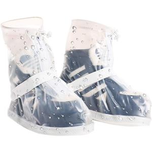 Rain Boot ShoeCover Waterproof Transparent XL