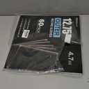 60 Vinyl Record Sleeves Outer, 4.7 Mil Crystal Clear Vinyl Protective Sleeves, 12.75'' x 12.75'' Record Sleeve Compatible with Single and Double LP Album Covers