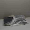 2 Pack Rubber Downspout Splash Block Rain Gutter Down Spout Drain Trays Gray