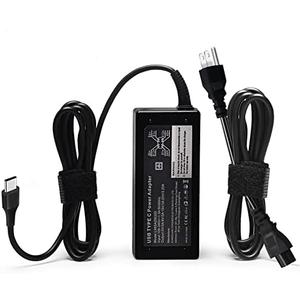 GVKRLXZ Replacement for 65W Dell Laptop Charger USB-C;Compatible with Dell Latitude/Chromebook/XPS 65 Watt USB Type C AC Power Adapter Cord
