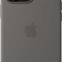 Apple iPhone 16 Pro Max Silicone Case with MagSafe and Camera Control: Lightweight Phone Case, Wireless Charging Compatible, Smooth Matte Finish, Stone Gray