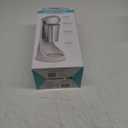 Nostalgia Two-Speed Electric Milkshake Maker and Drink Mixer, Includes 16-Ounce Stainless Steel Mixing Cup and Rod, Cream