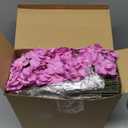 Yunsailing 100 Pcs Artificial Hydrangea Flowers Hydrangea Flower Heads with Stems Silk Faux Hydrangea Flowers for Wedding Centerpiece Fake Bouquet Home Indoor Garden Party Decoration, Pink 