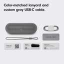 Beats Pill x Kim Kardashian - Wireless Bluetooth Speaker and Portable Charger via USB-C Up to 24 Hours Battery Life, IP67 Water Resistant, Apple & Android Compatible, Built-in Mic Dark Gray 