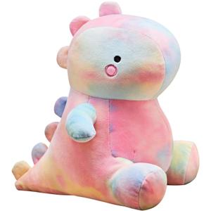 VHYHCY Cute Dinosaur Plush Toys, Fat Dinosaur Stuffed Animals Toys Dolls, Soft Plush Stuffed Animal Dino Plushie, Birthday Gifts for Kids Girls Boys Colorful 12 inch