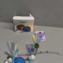 Interactive Cat Ball Toy, Automatic Self-Rolling, Motion-Activated, 3 Replaceable Teaser Wand Tails, Food-Grade TPU-Reinforced, Built-In Bluetooth Speaker with Preloaded Bird Sounds/Optional Music