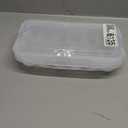 Egg Holder for Fridge, Egg Organizer for Refrigerator, Portable Egg Tray with Lid, Stackable Egg Storage with Safety Buckle (1)