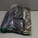 Tuxedo Suits for Men 2 Piece Regular Fit Suit Floral Blazer Jacket Waistcoat Pants Men Suit Set for Wedding Prom (3X-Large, Black & Gold-2pcs)