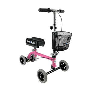 KneeRover Kids Knee Walker Child Knee Scooter for Small Adults for Foot Surgery, Broken Foot, Ankle Injuries - Lightweight Pediatric Knee Rover Kids Knee Scooter for Broken Ankle (White)