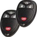 SUPALAND Keyless Entry Remote Control Key Fob Replacement Fits Chevy Silverado Avalanche Equinox Express Traverse GMC Yukon Sierra 1500 2500 3500 HD Acadia 2007 2008 2009 2010 2011 2012 2013 OUC60270