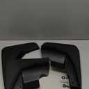 KEYOOG Front & Rear Mud Flaps Splash Guards Fit for 2011-2021 Je-ep Grand Cherokee (Wk2) - Not Fit Submodel Str, Str-8, Summit, 4-Pc Set Mud Guards Splash Guard Black -Without Rock Rails, CMFJE2001