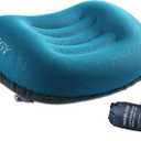 TREKOLOGY Ultralight Inflatable Camping Travel Pillow - ALUFT 2.0 Compressible, Compact, Comfortable, Ergonomic Inflating Pillows for Neck & Lumbar Support While Camp, Hiking, Backpacking