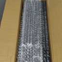 12x12 Picture Frame Set of 9, Display Pictures 8x8 with Mat or 12x12 without Mat, Multi Collage Gallery Square Photo Frames for Wall or Tabletop, Black