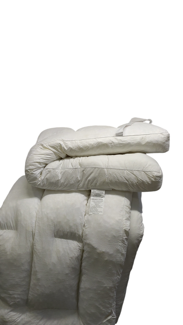Full Cooling Mattress Topper. Thick, Elastic Corner Mattress Pad. Ultra-Soft Cooling Pillowtop Mattress Cover & Protector. Fits Mattresses up to 18” (Full, White)
