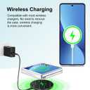 for Samsung Galaxy Z Flip 7 Case with Screen Protector,Galaxy Z Flip 7 Case Support Wireless Charging, Protective Cover for Galaxy ZFlip7 Phone Cases, PC Crystal Ultra Slim Clear