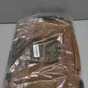 ESTARER Messenger Bag 17-17.3 Inch, Men's Computer Bag Water-resistant Canvas, Laptop Shoulder Bag for Travel Work College, Brown