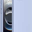 Miracase Compatible with iPhone 16e Case/iPhone 17e Case, [Soft Anti-Scratch Microfiber Lining], Liquid Silicone Shockproof Drop Protection Phone Case for iPhone 16e/17e (Clove Purple)