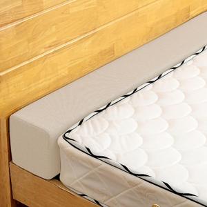 Bed Gap/Space Filler, Mattress Extender for Twin/Full/Queen/King Bed, High-Density Sponge Close Gap(0-12"), Stop Losing Your Pillows(Beige-LxWxD-60 * 2 * 6in), Queen-60x2x6in