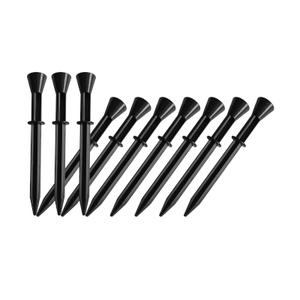 Galavasen Replacement Stakes for Bulbs Solar Lawn lights, 10Pack ABS Reinforced Ground Spikes(Fit for Bulb Outside Diameter 0.68Inch), Solar String Light Stakes for Outdoor Pathway Christmas Halloween